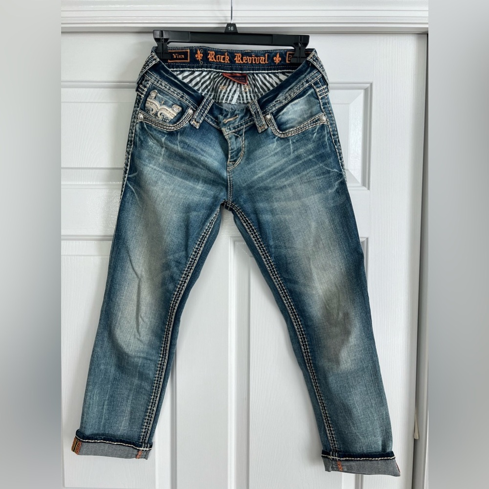 Rock Revival cropped jeans